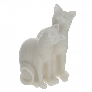 Фигурка декоративная "Коты", L12 W11,5 H18 см
