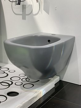 Биде подвесное GLOBO GENESIS GES09.RU Rugiada серый 550x370x295