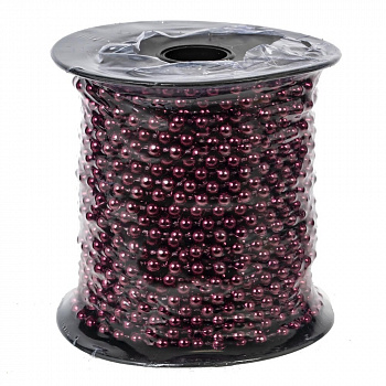 Украшение новогоднее "Бусы", D 0,4 см, L1500 W0,4 H0,4 см