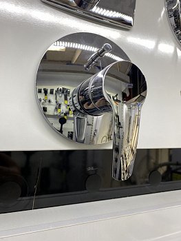Смеситель для ванны и душа встроенный со скрытой частью "УЦЕНКА" GROHE EUROSTYLE 33637 хром