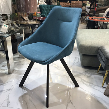 Стул TARGET POINT BILBAO SE194 L500xP580xH440/840 marrone vintage/azzurro 6N34
