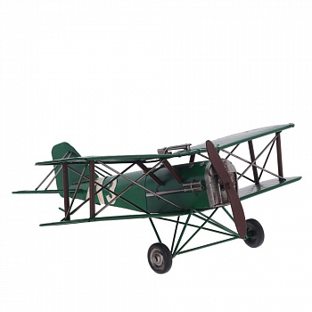 Изделие декоративное "Самолет", L41 W45 H16 см