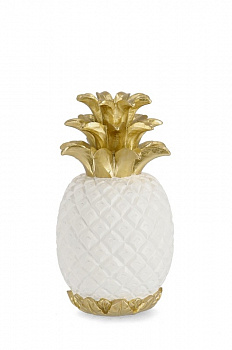 Статуэтка BIZZOTTO ANANAS SURABAYA BIANCO 0130053 170х170х300h