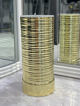 Стакан настольный IL PARALUME MARINA SET PYTHON BA466/LU золото140x65