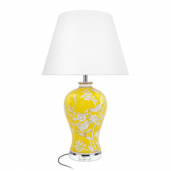 Светильник настольный Casaentera Acacia CE13-10387T желтый d400х680