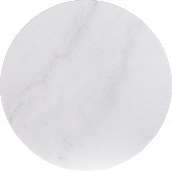 Столик журнальный с белым мрамором 50x50x41см Casaentera CE04-54-151