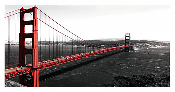 Панно декоративное PINTDECOR GRAPHIC COLLECTION GOLDEN GATE BRIDGE G2102 800х400