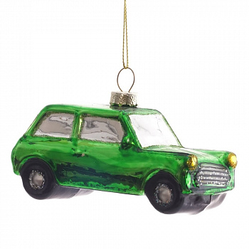 Украшение новогоднее "Автомобиль", L10 W4,5 H6 см