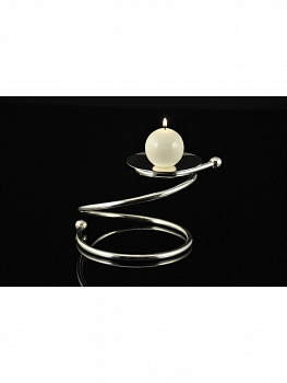 Подсвечник GUIDO NIEST CANDLESTICK RICKY 816 WD d120h120