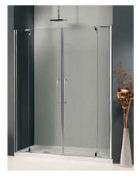 Ограждение душевое дверь в нишу распашная BOX DOCCE 2B IN 98C0CTX0 хром 1600х1950