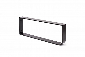 Кронштейн-полотенцедержатель REI SOPORTE 45x15x40 NEGRO MATE