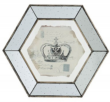 Панно, набор 4 предмета 53x4x46см Casaentera CE04-32655