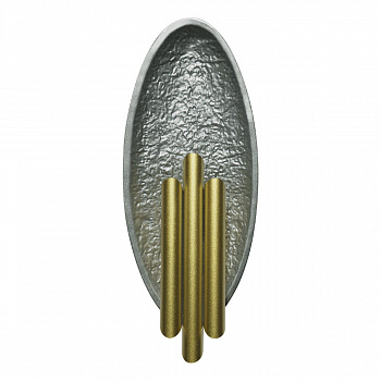 Светильник настенный Casaentera Grazia CE13-10108 SG серебро/золото 160х90х370