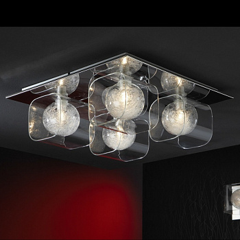 Светильник полоточный LED SCHULLER ECLIPSE 506736 d420 h150