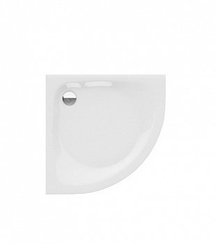 Поддон душевой четверть круга NEW TRENDY CANTARE B-0160 белый 900x900x60