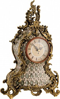 Часы настольные Дворцовые 22х12х38см Casaentera CE04-31G0445/E361C/X3497E