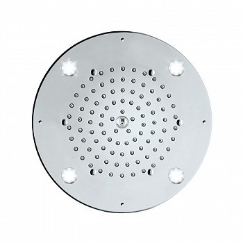Лейка верхнего душа BOSSINI OKI FLAT I00724030 хром d280
