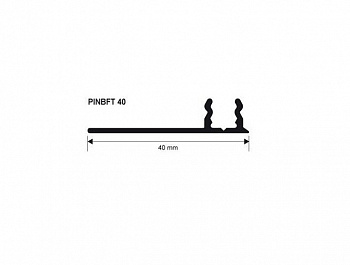 Основа PROINSERT PINBFT40 алюм.перфорир. 2,7м