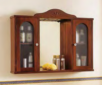 Шкаф-зеркало с подсветкой GALLO WOOD EVA 011005 EVAA000 94*17*61