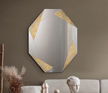Зеркало SCHULLER LAVERNA GOLD 434751 920x25х1200h
