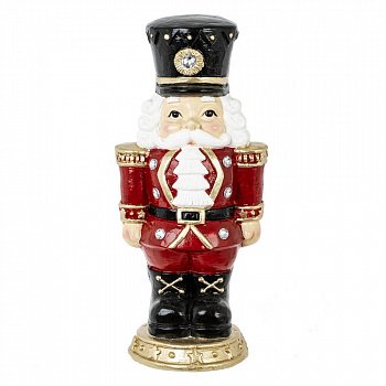 Фигурка декоративная с подсветкой "Щелкунчик", (AAx3 не прилаг), L22,5 W18 H49 см