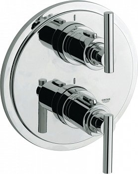 Смеситель для ванны и душа встроенный термостат со скрытой частью GROHE ATRIO 19399 хром
