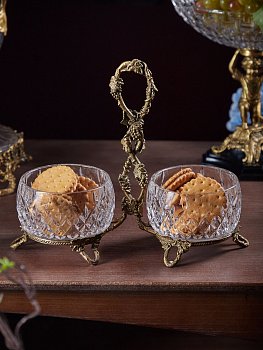 Менажница 29х14х23см Casaentera CE04-31G2730/HGL485/GLASS