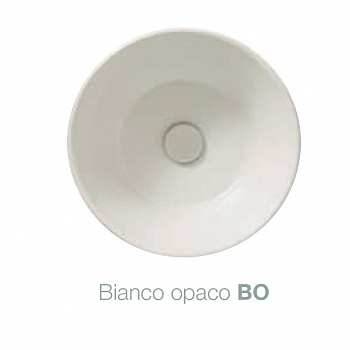 Клапан донный с переливом GLOBO FI012BO Bianco opaco белый матовый