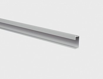 Плинтус NOVOTRI ECLIPSE  25х11х2500мм серебро матовый